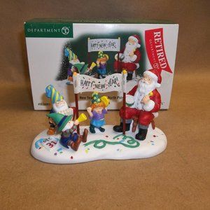 Dept Department 56 Accessory North Pole - New Year's At The North Pole   C6